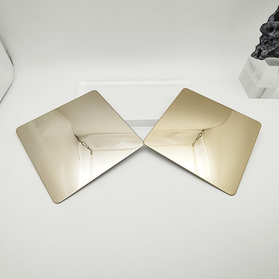 Acero inoxidável 304 316 Acessórios para balaustradas de vidro Champagne Gold