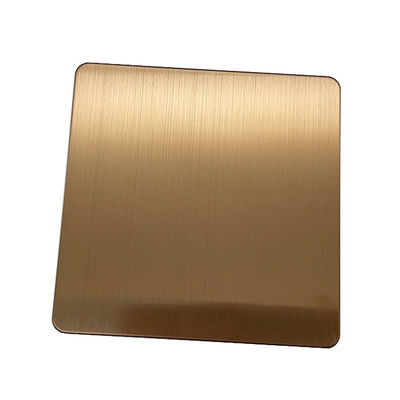 Bom preço Linha de cabelo de escova Bronze cobre 304 / 316L / 201 / 430 chapa de aço inoxidável PVT / PE filme e papel à prova d'água palha de madeira on-line