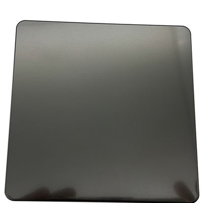 Bom preço Zr-brass Satin Snow NO.4 Negro Color Stand Bleasted Steel 304 Folha Litorânea Adequado on-line