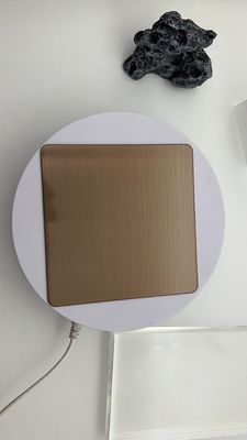 Bom preço Linha de cabelo Cobre Bronze PVD de cor espessura suficiente aço inoxidável 8ft 10ft on-line