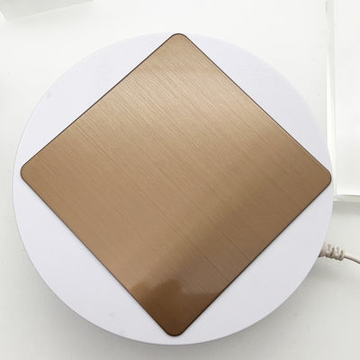 Bom preço Revestimento cerâmico Mobiliário Iluminação Instalações Ouro Rosa Ouro Cores PVD Chapa de aço inoxidável Superfície on-line