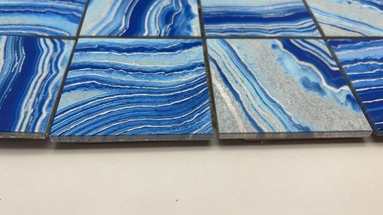 Bom preço Alumínio mosaico telhas espessura 1 mm Super fábrica China personalizado on-line