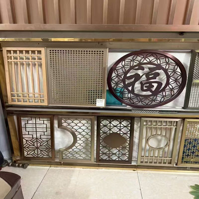 Bom preço Divisão Divdier 304 Aço inoxidável Ouro Cor Personalizada Tamanho placa de corte de titânio ouro folhas de stell inoxidável on-line