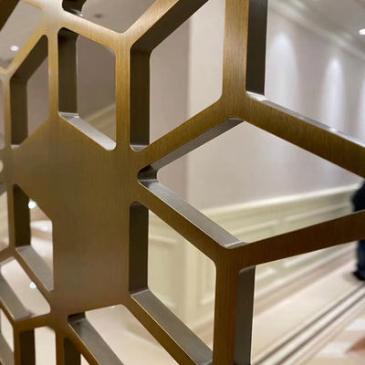 Bom preço PANELOS DE AÇO INOXIDÁVEL DE DESENHO PERFORMADO TIRADO AO LASER 4*8ft / 4*10ft on-line