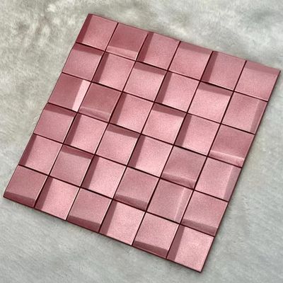 Bom preço VENDEDOR AL GROU DE MOSAÍCOS DE AÇO INOX 304 em estoque - Entrega GRATUITA DE AMOSTRA e SUPPORTO DA INSPECIÃO DE FABRICA on-line