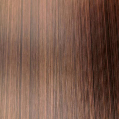 Retro Antiga Linha de cabelo de bronze personalizada folha de aço inoxidável colorido para diferentes interiores e exteriores