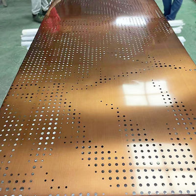 Bom preço Exportação de boa qualidade para o sudeste da Ásia Rosa de ouro gravada Porta do elevador de cor chapa de aço inoxidável on-line