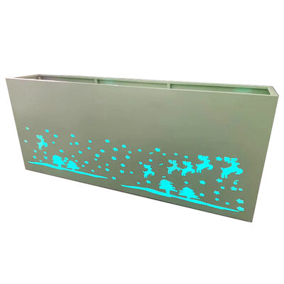 Bom preço Caixas de plantação em aço inoxidável modulares empilháveis - Configuração personalizada disponível on-line