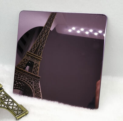 Bom preço Resistente a temperaturas até 300°C Folha de aço inoxidável colorida com revestimento PVD e tratamento nano anti impressão digital concebida para longo prazo on-line