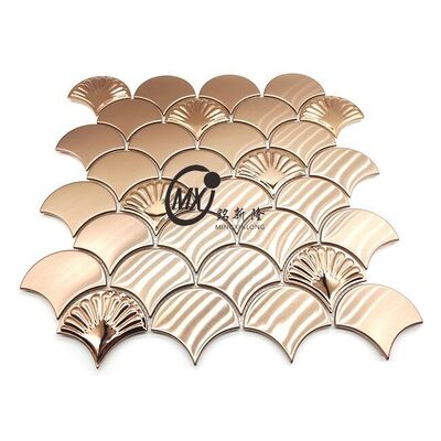 Bom preço Mosaico de aço inoxidável para decoração de hotéis de luxo on-line