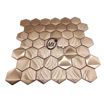 Bom preço Antigo e estilo vintage mosaico de aço inoxidável para parede on-line