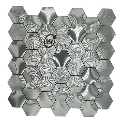 Bom preço Stainless Steel Mosaic with Crystal and Mirror Inlays for Sparkling Effect on-line