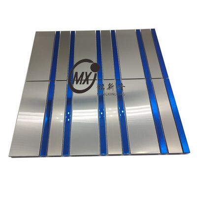 Bom preço Mobiliário Chaminé Envolver Escalões Incorporados Mosaico Telha de Metal on-line