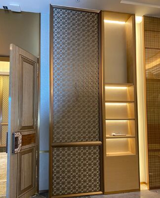 Bom preço Romantic Style Stainless Steel Room Divider for Hotel Lobby on-line