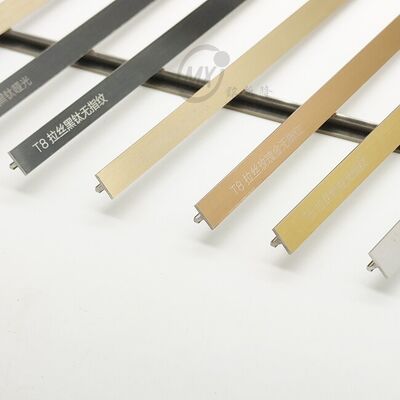 Bom preço As tiras de acabamento de aço inoxidável fornecem uma solução de acabamento forte e colorida para profissionais de arquitetura e design on-line