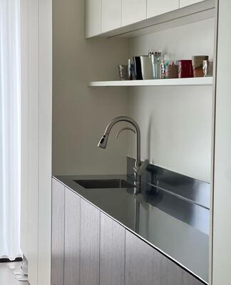 Bom preço Barras de aço inoxidável resistentes a arranhões de 15 polegadas on-line